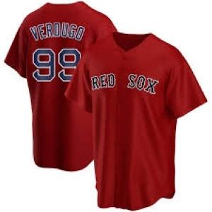 Mens Boston Red Sox Alex Verdugo Cool Base Replica Jersey Red